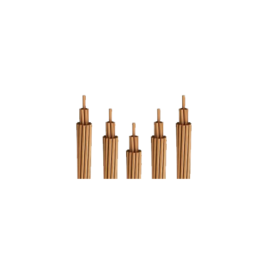 Stranded hard drawn copper conductors for Overhead lines